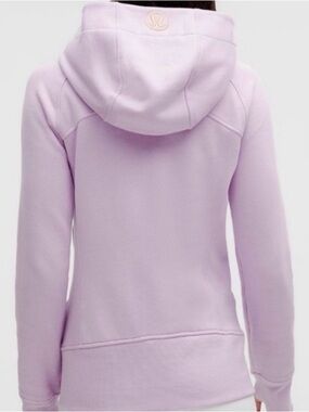 lululemon athletica Light Lavender scuba Hoodie fleece Sweatshirt
